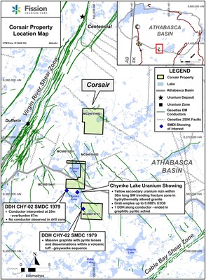 Figure 3 - Corsair Project (CNW Group/Fission Uranium Corp.)