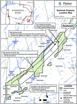 Figure 5 - Seahawk Project (CNW Group/Fission Uranium Corp.)