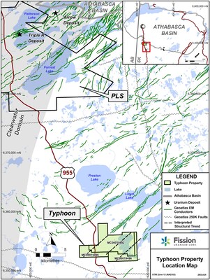 Figure 2 - Typhoon Project (CNW Group/Fission Uranium Corp.)