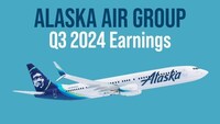 Alaska Air Group reports third quarter 2024 results