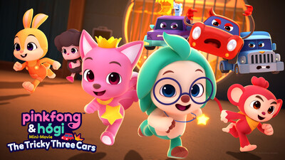 "Pinkfong & Hogi Mini Movie: The Tricky Three Cars" to Premiere Globally on Netflix