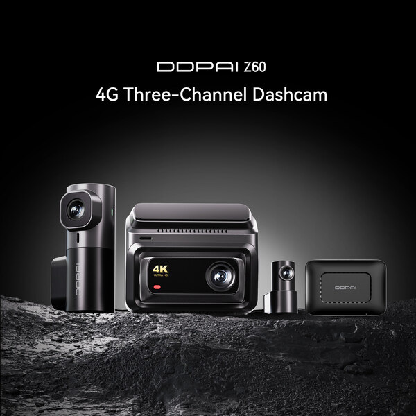 DDPAI Z60 4G Three-Channel Dashcam