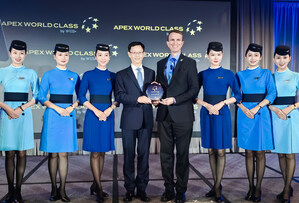 Xiamen Airlines wins APEX World-Class Airline award again, only Chinese airline honored