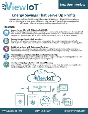 Engenuity Systems Launches eViewIoT PRO™ for Retail: Energy Management Tailored for Retail and Restaurants