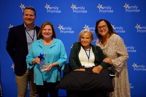 Clayton Awarded the Inaugural Karen Olson Impact Award at Family Promise's National Conference in Indianapolis