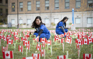 Operation Raise a Flag Honours Canadian Veterans at Sunnybrook Veterans Centre This Remembrance Day