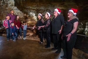 Christmas at the Caverns Returns with Holiday Joy Above and Below Ground