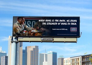 USO and Clear Channel Outdoor Launch New Campaign Supporting Military Service Members and Families During Holidays