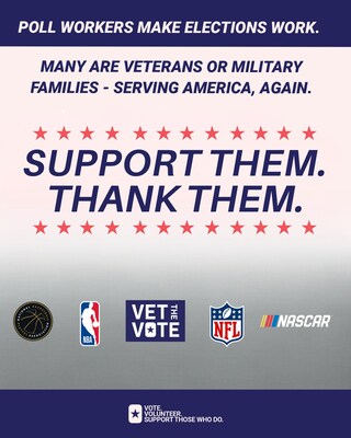 VETERANS AND PROFESSIONAL SPORTS UNITE TO STRENGTHEN AMERICAN ELECTIONS