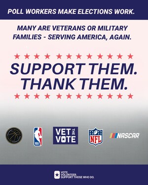 VETERANS AND PROFESSIONAL SPORTS UNITE TO STRENGTHEN AMERICAN ELECTIONS