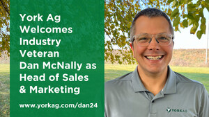 York Ag Welcomes Industry Veteran Dan McNally as Head of Sales and Marketing