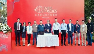 transcosmos opens operations center in Rizhao City, Shandong Province, China