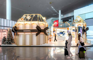 Shinsegae Duty Free unveils the largest Chanel Winter Tale podium in the Asia-Pacific (APAC) duty-free at Incheon Airport Terminal 2