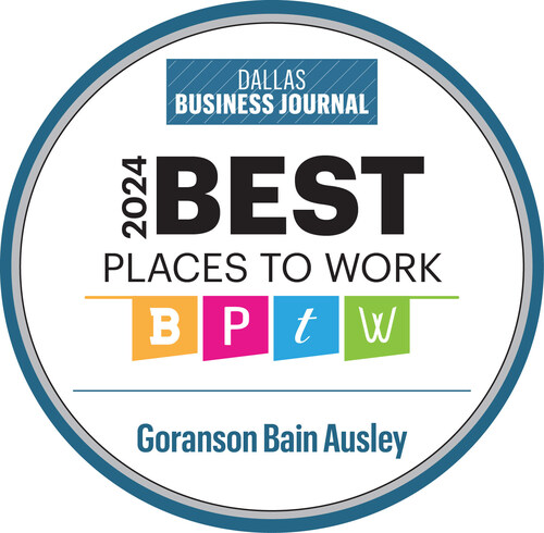 2024 Dallas Business Journal Best Places To Work Logo Badge