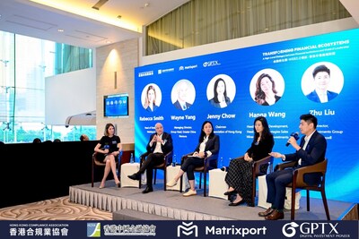 Panel Discussion: “Crypto ETFs in Asia and the U.S.: New Opportunities and Challenges”

From left to right: Rebecca Smith, Head of Strategy of Matrixport (Moderator); Jenny Chow, Chairman of RegTech Association of Hong Kong; Wayne Yang, Managing Director and Group Head for Greater China of Nomura; Hanna Wang, Head of Product Development and Active Strategies Sales of Mirae Asset; and Zhu Liu, Director of the Index Investments Group of FTSE Russell.