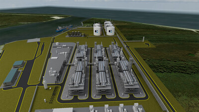 Commonwealth LNG export facility under development in Cameron, Louisiana