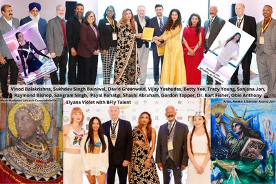 Vinod Balakrishna, Sukhdev Singh Bainiwal, David Greenwald, Vijay Yeshudas, Betty Yee, Tracy Young, Sanjana Jon, Raymond Bishop, Sangram Singh, Payal Rohatgi, Shashi Abraham, Gordon Tapper, Dr. Bart Fisher, Obie Anthony, Elyana Violet & TheBFly.co talent. Art: "Black Madonna" Lamavis Comundoiwilla & "Arise, Awake, Liberate!" Anand Jon