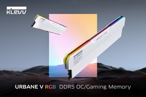 KLEVV UNVEILS THE ALL NEW URBANE V RGB DDR5 GAMING/OC MEMORY