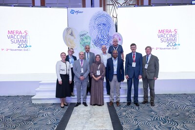 Group photo from the Pfizer MERA Vaccine Summit 2024