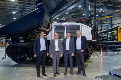 From left, Anton Seeber, Klaus Tonhäuser, Horst Haller and Stephane Provencher.