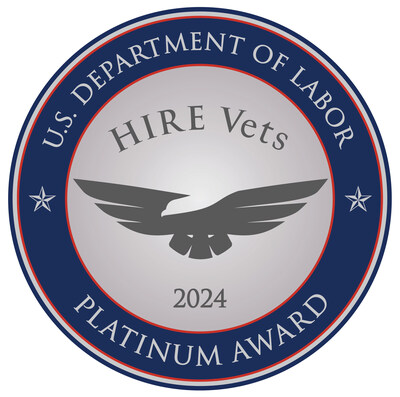 Sigma Defense Honored with 2024 HIREVets Medallion Award from the U.S. Department of Labor