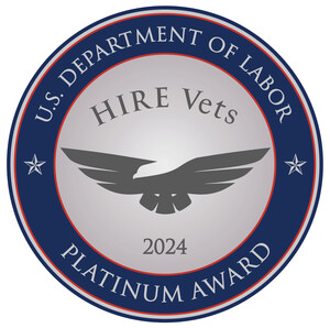 Sigma Defense Honored with 2024 HIREVets Medallion Award from the U.S. Department of Labor