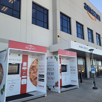 The launch of PizzaForno units at the Amazon Distribution Center in Grand Rapids marks a significant milestone, blending cutting-edge technology with convenient dining options.