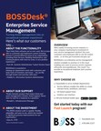 BOSSDesk ITSM IT Ticketing System, ITSM, and Help Desk Software for both On-Premise and in the Cloud.