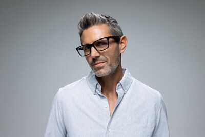 A model wearing the new Lucyd Lyte® Darkside 2024 Edition. Image Courtesy of Innovative Eyewear, Inc.