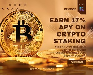 Keynode Launches Free Crypto Staking Plan with $100 Bonus Amid Rising Interest in Solana, Polygon, and BTC