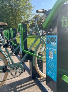 Downtown Kingston Makes Urban Racks Stations Permanent
