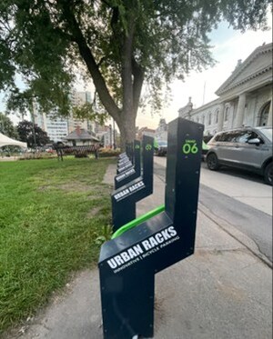 Downtown Kingston Makes Urban Racks Stations Permanent