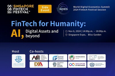 Internet Computer Protocol (ICP) Supports"FinTech for Humanity" Official Side Event at Singapore Fintech Festival 2024