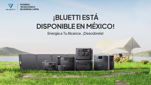 BLUETTI trae soluciones solares portátiles a México