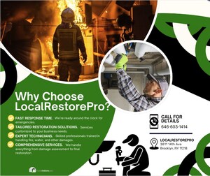 LocalRestorePro Launches Expert Restoration Services in New York City and Northern New Jersey