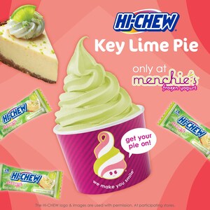 HI-CHEW® and Menchie's Frozen Yogurt Team Up to Launch HI-CHEW® Key Lime Pie Flavor for Limited Time