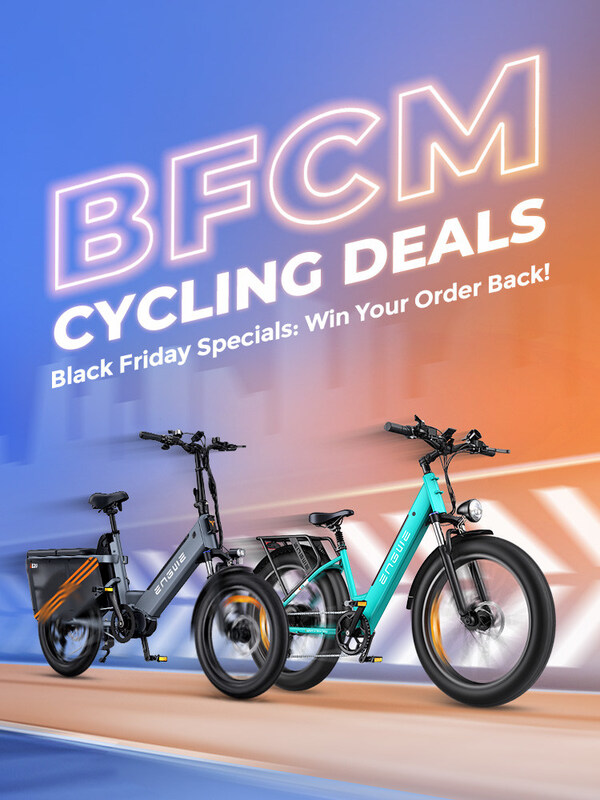 ENGWE fat tire ebike Black Friday promotions