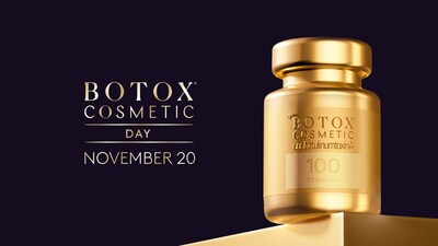 BOTOX® Cosmetic Day is November 20, 2024. Visit alle.com/botoxcosmeticday to learn more.