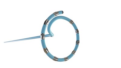 Variable catheter loop size (25mm-35mm) to adjust to the patient’s anatomy.