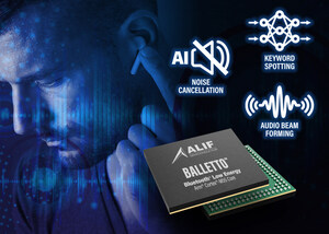 Alif Semiconductor Now Sampling World's First BLE and Matter Wireless Microcontroller to Feature Neural Co-Processor for AI/ML Workloads