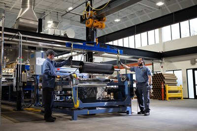 Boston Materials operates a factory in Billerica, Massachusetts, where the company produces advanced materials using its patented Z-axis Fiber™ technology.