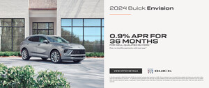 Carl Black Roswell offers low APR for well-qualified buyers of the Buick Envision