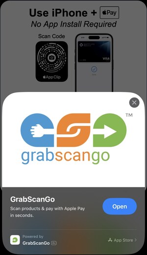 GrabScanGo, in Collaboration with MagTek, Launches App Clip to Simplify Purchases at Hotel Lobby Markets