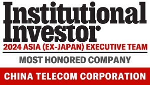 China Telecom was Awarded "Most Honored Company" for the 14th Consecutive Year by Institutional Investor