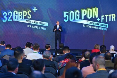 ZTE CEO Xu Ziyang at 5G Summit& User Congress 2024 (PRNewsfoto/ZTE Corporation)