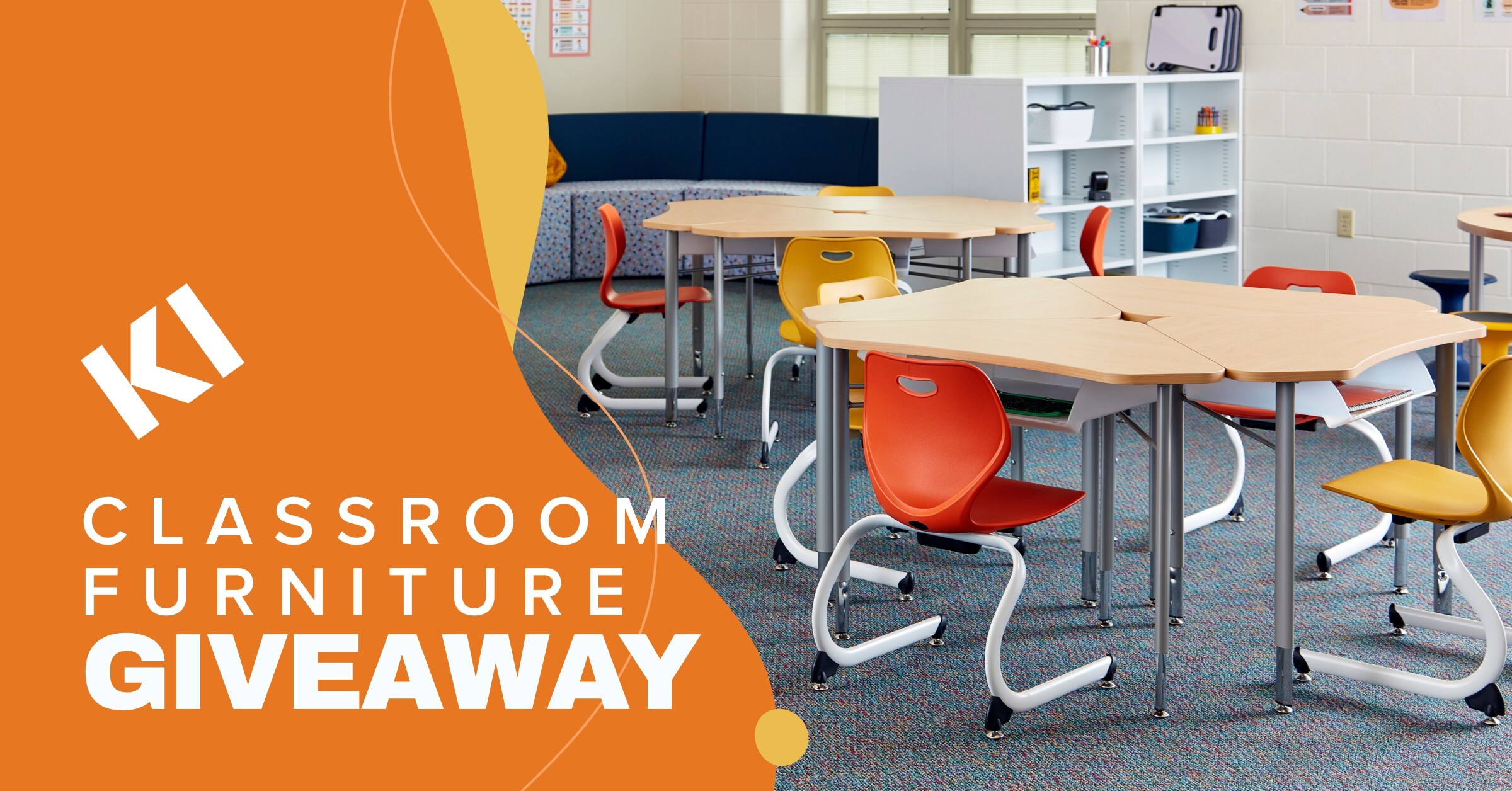 KI Names 12 Finalists in Third Annual Classroom Furniture Giveaway for K-12 Educators