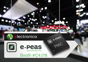 e-peas strengthens energy harvesting ecosystem partnerships to broaden offering of products compatible with energy harvesting PMICs