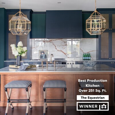 2024 Best Production Kitchen Ober 251 sq. ft. (CNW Group/Minto Communities Management Inc.)