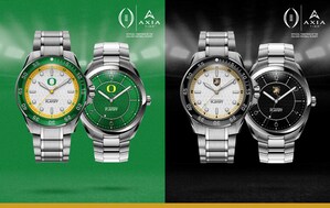 AXIA TIME REVEALS LIMITED-EDITION, ULTRA-CUSTOM WATCH DESIGNS FOR COLLEGE FOOTBALL PLAYOFF HOPEFULS