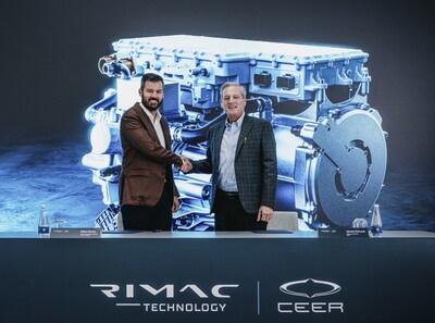 Ceer Partners with Rimac Technology for High-Performance Electric Drive Systems